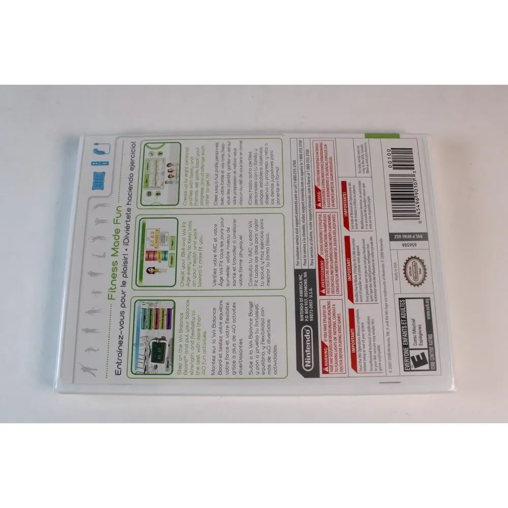 Wii Fit (Nintendo Wii) Brand New and Still sealed - seal has no damage